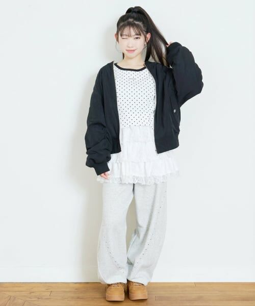 Lovetoxic / ラブトキシック ミニ・ひざ丈スカート | アソートティアードフリルスカート | 詳細10