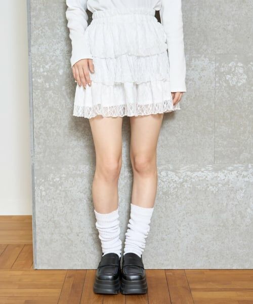 Lovetoxic / ラブトキシック ミニ・ひざ丈スカート | アソートティアードフリルスカート | 詳細11