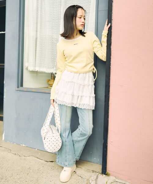 Lovetoxic / ラブトキシック ミニ・ひざ丈スカート | アソートティアードフリルスカート | 詳細5