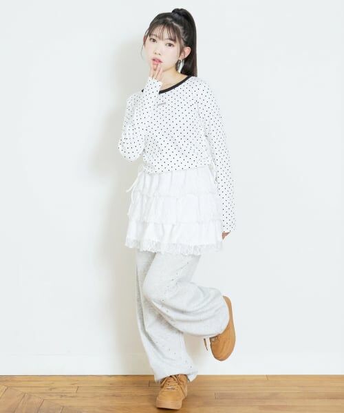 Lovetoxic / ラブトキシック ミニ・ひざ丈スカート | アソートティアードフリルスカート | 詳細9