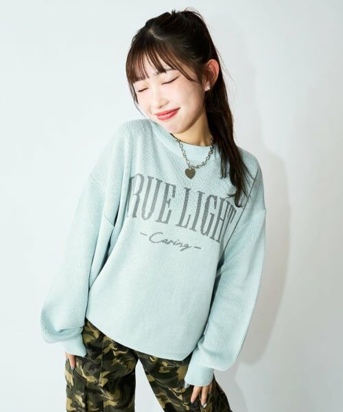 Lovetoxic / ラブトキシック ニット・セーター | 【GOODPRICE】カラバリニット（リフレッシュグリーン）