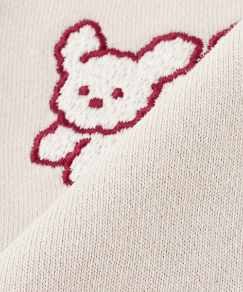 Lovetoxic / ラブトキシック スウェット | 【秒かわトップス】アニマル刺しゅうベーシックトレーナー | 詳細22