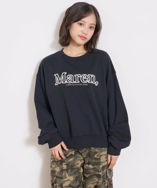 Lovetoxic / ラブトキシック スウェット | 【秒かわトップス】立体ロゴ刺しゅうベーシックトレーナー | 詳細6