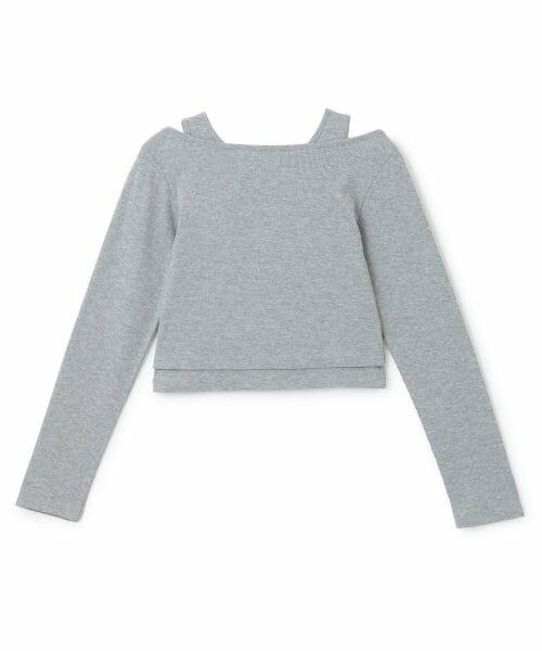 Lovetoxic / ラブトキシック Tシャツ | レースアップテレコ長袖シャツ | 詳細6