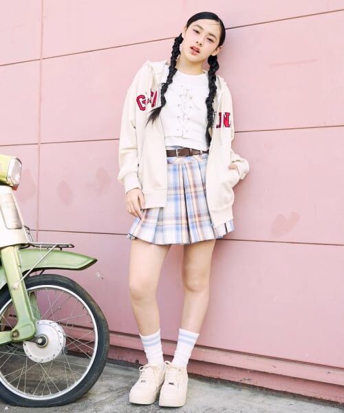 Lovetoxic / ラブトキシック パーカー | ロゴアップリケルーズジップパーカ | 詳細1