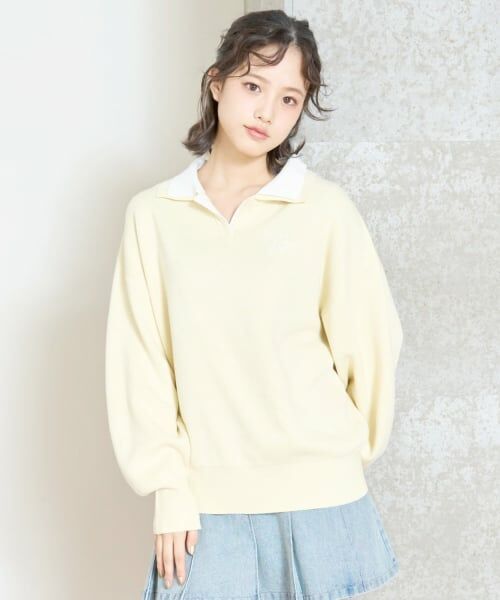 Lovetoxic / ラブトキシック ニット・セーター | 【アラエル】W衿スキッパーニット | 詳細2