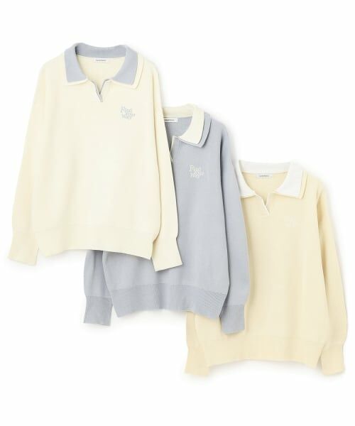 Lovetoxic / ラブトキシック ニット・セーター | 【アラエル】W衿スキッパーニット | 詳細7