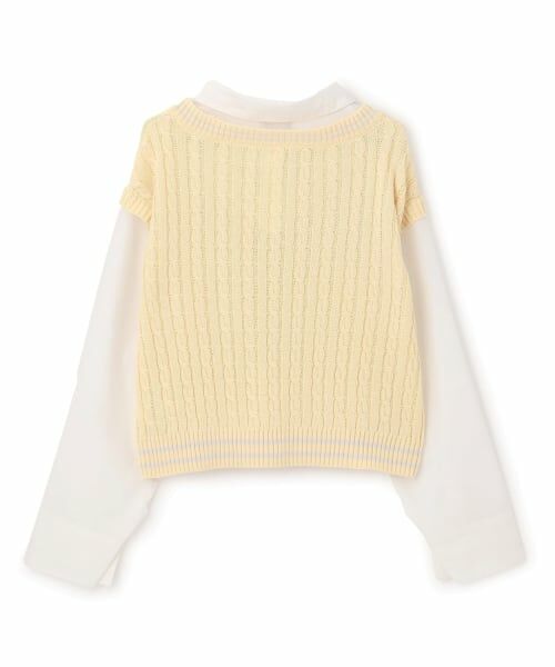 Lovetoxic / ラブトキシック ニット・セーター | 【アラエル】ネクタイつきレイヤードベスト | 詳細13