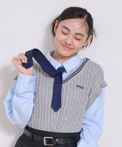 Lovetoxic / ラブトキシック ニット・セーター | 【アラエル】ネクタイつきレイヤードベスト | 詳細7