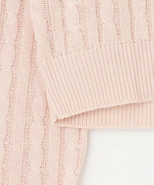 Lovetoxic / ラブトキシック ニット・セーター | 【洗える】ケーブル長袖ポロニット | 詳細16