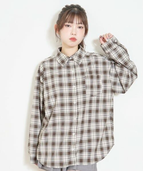 Lovetoxic / ラブトキシック シャツ・ブラウス | ルーズチェックシャツ | 詳細2