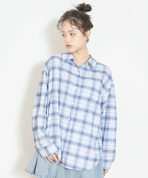 Lovetoxic / ラブトキシック シャツ・ブラウス | ルーズチェックシャツ | 詳細4