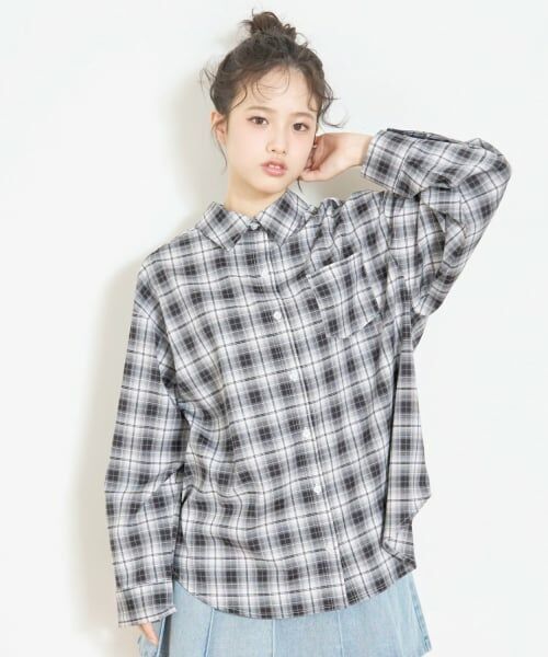 Lovetoxic / ラブトキシック シャツ・ブラウス | ルーズチェックシャツ | 詳細5