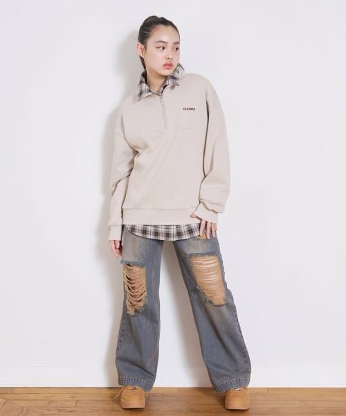 Lovetoxic / ラブトキシック シャツ・ブラウス | ルーズチェックシャツ | 詳細8