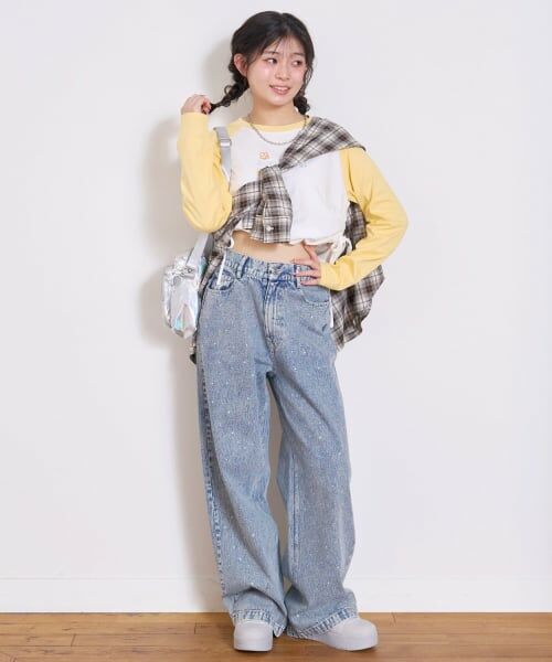 Lovetoxic / ラブトキシック シャツ・ブラウス | ルーズチェックシャツ | 詳細9