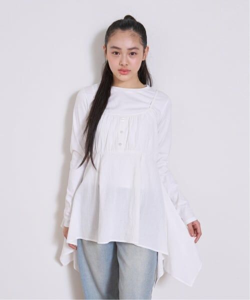 Lovetoxic / ラブトキシック その他トップス | イレヘムチュニックセット（オフ ホワイト）