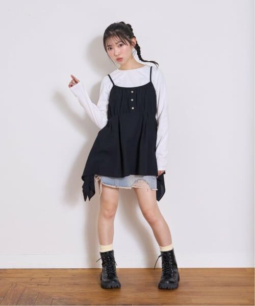 Lovetoxic / ラブトキシック その他トップス | イレヘムチュニックセット | 詳細4