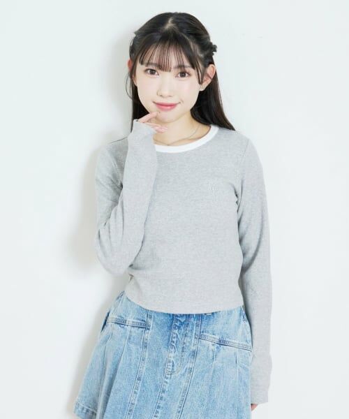 Lovetoxic / ラブトキシック Tシャツ | 【抗菌防臭】テレコ長袖T | 詳細3