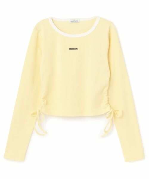 Lovetoxic / ラブトキシック Tシャツ | ドロストクロップドテレコ長袖T | 詳細14