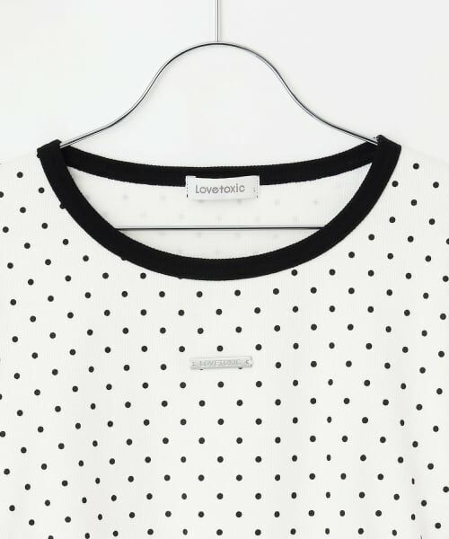 Lovetoxic / ラブトキシック Tシャツ | ドロストクロップドテレコ長袖T | 詳細18