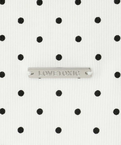 Lovetoxic / ラブトキシック Tシャツ | ドロストクロップドテレコ長袖T | 詳細19