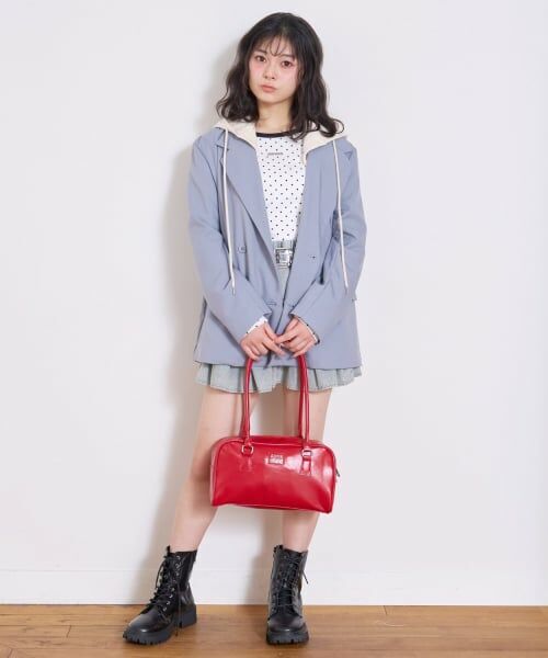 Lovetoxic / ラブトキシック Tシャツ | ドロストクロップドテレコ長袖T | 詳細4