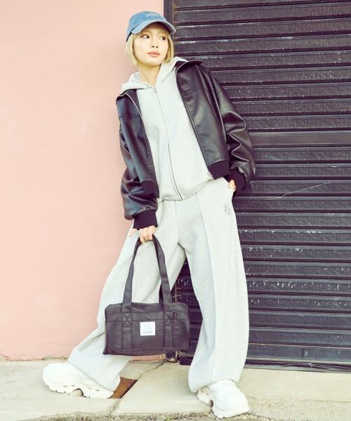 Lovetoxic / ラブトキシック パーカー | 【ふわカル/セット可】ラメダンボールルーズパーカー | 詳細2