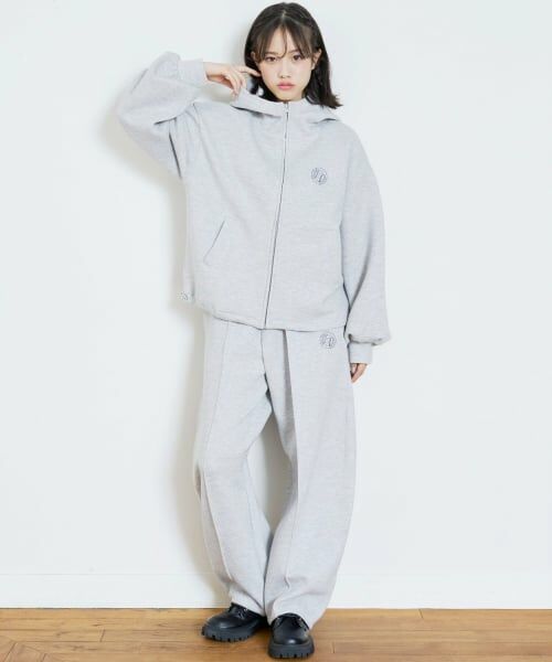 Lovetoxic / ラブトキシック パーカー | 【ふわカル/セット可】ラメダンボールルーズパーカー | 詳細4