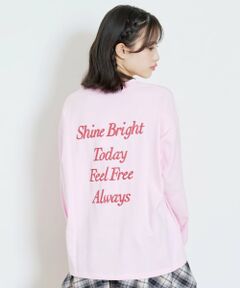 Lovetoxic / ラブトキシック Tシャツ | 【GOODPRICE】【綿100%】バックロゴカラー長袖T