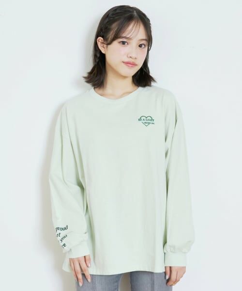 Lovetoxic / ラブトキシック Tシャツ | 【GOODPRICE】【綿100%】バックロゴカラー長袖T | 詳細10