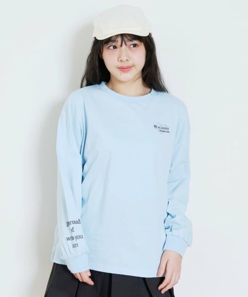 Lovetoxic / ラブトキシック Tシャツ | 【GOODPRICE】【綿100%】バックロゴカラー長袖T | 詳細14