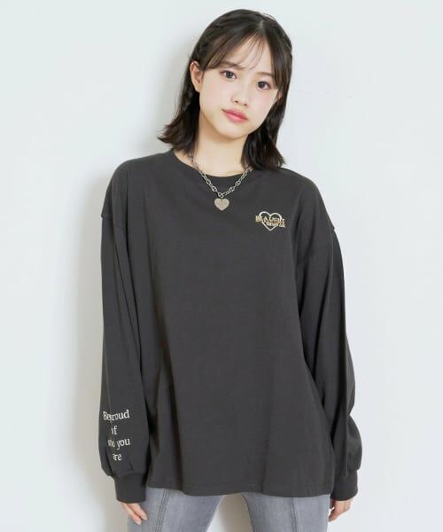 Lovetoxic / ラブトキシック Tシャツ | 【GOODPRICE】【綿100%】バックロゴカラー長袖T | 詳細17