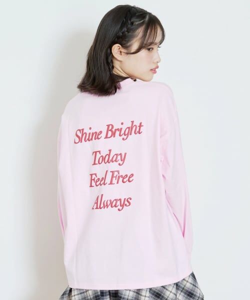 Lovetoxic / ラブトキシック Tシャツ | 【GOODPRICE】【綿100%】バックロゴカラー長袖T | 詳細6