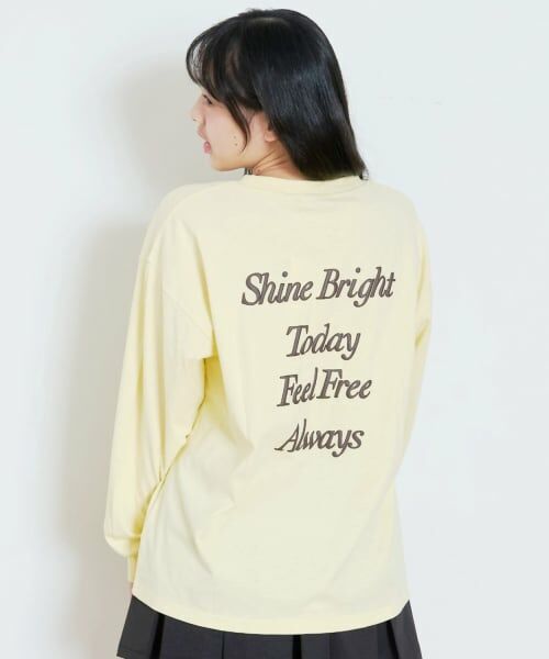 Lovetoxic / ラブトキシック Tシャツ | 【GOODPRICE】【綿100%】バックロゴカラー長袖T | 詳細9