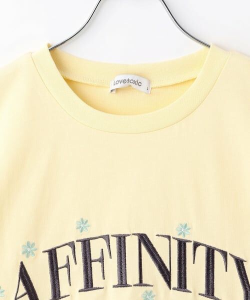 Lovetoxic / ラブトキシック Tシャツ | 【秒かわトップス】【GOODPRICE】【綿100%】カレッジフラワー半袖T | 詳細15
