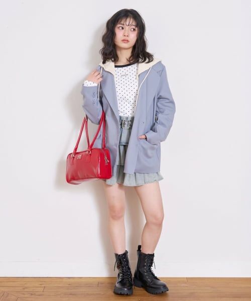 Lovetoxic / ラブトキシック ブルゾン | フードつきジャケット | 詳細4