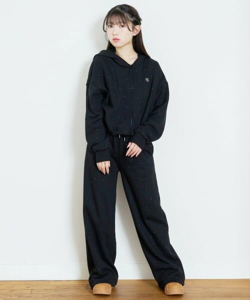 Lovetoxic / ラブトキシック その他パンツ | キラキラロングパンツセットアップ | 詳細4