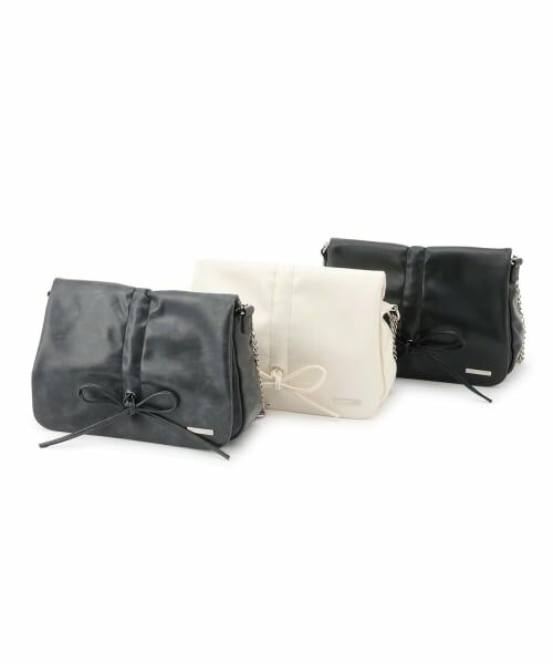 Lovetoxic / ラブトキシック ショルダーバッグ | 合皮リボンチェーンショルダー | 詳細1