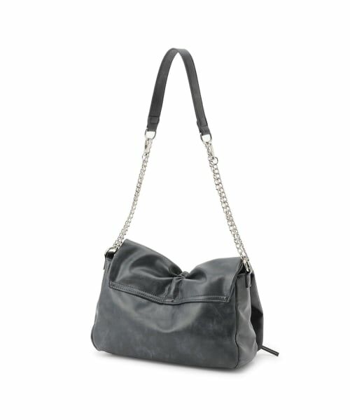 Lovetoxic / ラブトキシック ショルダーバッグ | 合皮リボンチェーンショルダー | 詳細3