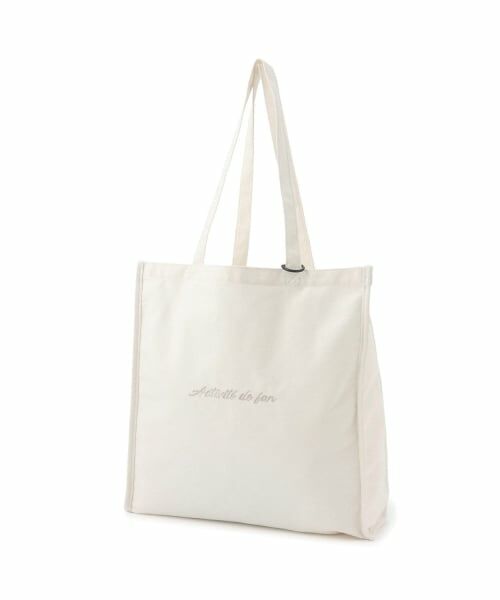 Lovetoxic / ラブトキシック トートバッグ | 【推し活】機能つきトートバッグ（オフ ホワイト）