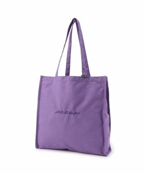 Lovetoxic / ラブトキシック トートバッグ | 【推し活】機能つきトートバッグ（パープル）