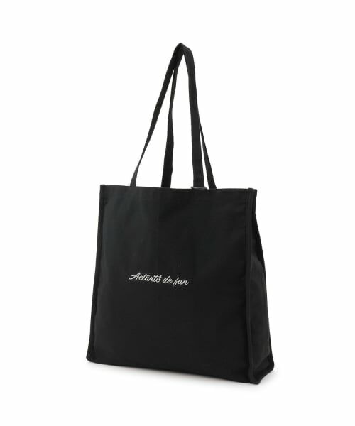 Lovetoxic / ラブトキシック トートバッグ | 【推し活】機能つきトートバッグ（黒）