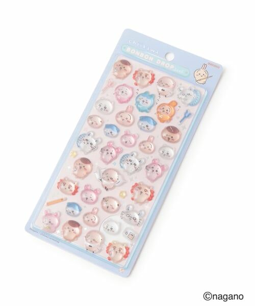 Lovetoxic / ラブトキシック ステーショナリー | 【ちいかわ】ボンボンドロップシール2（ライト ブルー）