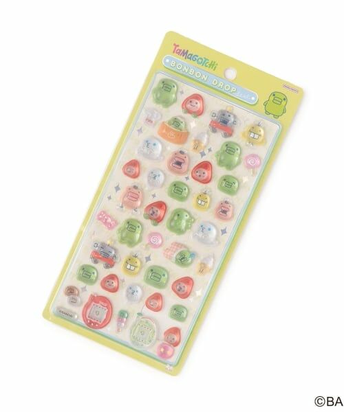 Lovetoxic / ラブトキシック ステーショナリー | 【たまごっち】ボンボンドロップシール（グリーン）