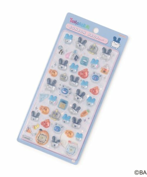 Lovetoxic / ラブトキシック ステーショナリー | 【たまごっち】ボンボンドロップシール（サックス）