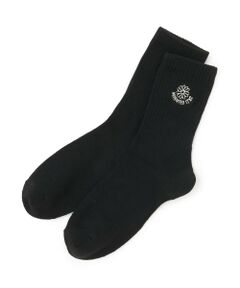 Lovetoxic / ラブトキシック ソックス | フラワー刺しゅうクルーソックス