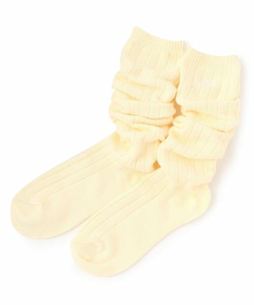 Lovetoxic / ラブトキシック ソックス | ロゴカラールーズソックス（黄）