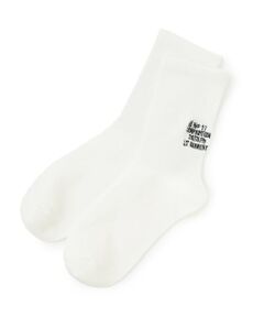 Lovetoxic / ラブトキシック ソックス | バックロゴクルーソックス