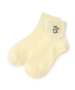 Lovetoxic / ラブトキシック ソックス | うま刺しゅうクルブシ丈ソックス