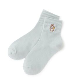 Lovetoxic / ラブトキシック ソックス | うま刺しゅうクルブシ丈ソックス